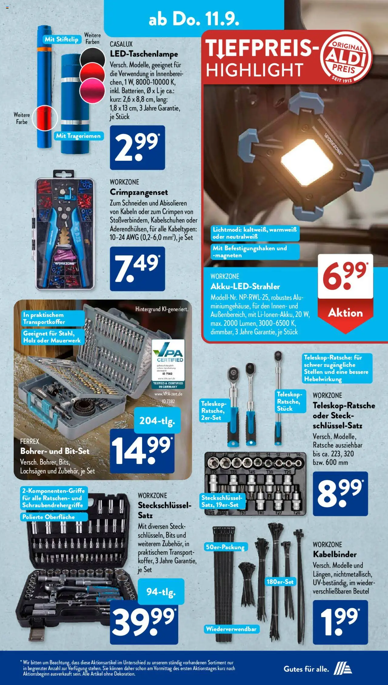 Aldi Süd Prospekt 	 - gültig ab dem 08.09.2025 | Seite: 8