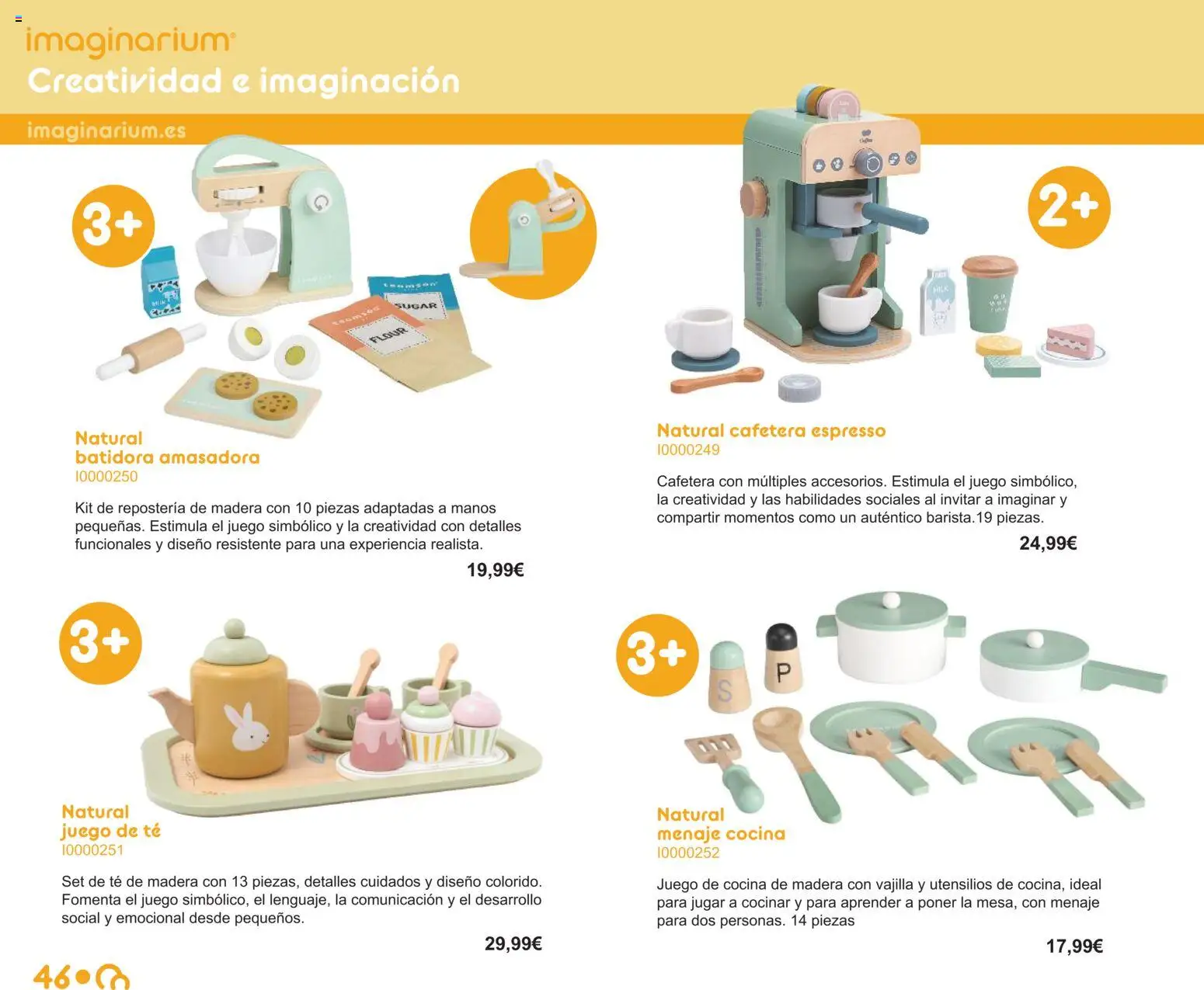 Juguettos catálogo │ válido desde el 15.10.2025 | Página: 46 | Productos: Té, Βρεφικό κρεβάτι, Cocina, Cafetera