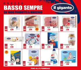 Anteprima del volantino Volantino Il Gigante	 valido a partire dal 29.01.2026 | Pagina: 21 | Prodotti: Pannolini, Maionese, Prosciutto, Lavatrice