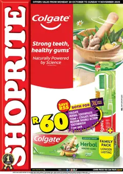 Shoprite specials catalogue – valid from 20.10.2025