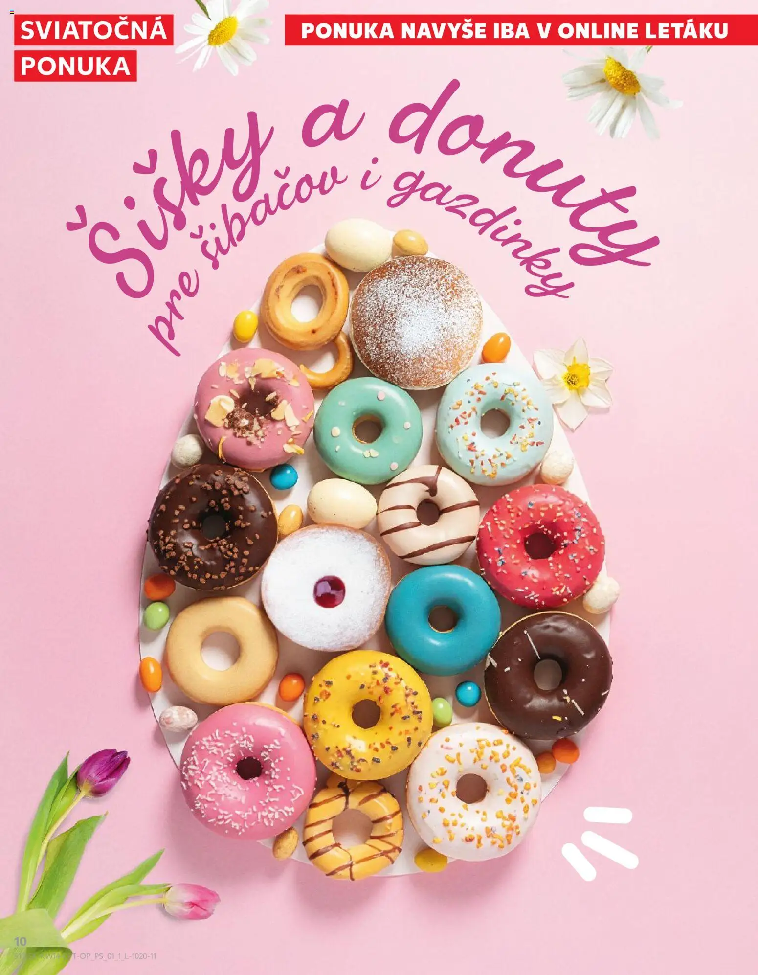 Nové Kaufland akcie – leták je platný od 01.04.2026 | Strana: 10 | Produkty: Šišky