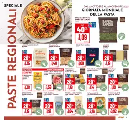 Anteprima del volantino Volantino Pan	 valido a partire dal 23.10.2025 | Pagina: 17 | Prodotti: Prosciutto, Pasta, Spinaci, Orecchiette