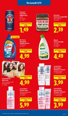 Anteprima del volantino L'oreal Elvive Bond Repair Shampoo o balsamo, Bond Repair Shampoo o balsamo, 150/200 ml flacone valido a partire dal 03.11.2025 | Pagina: 19