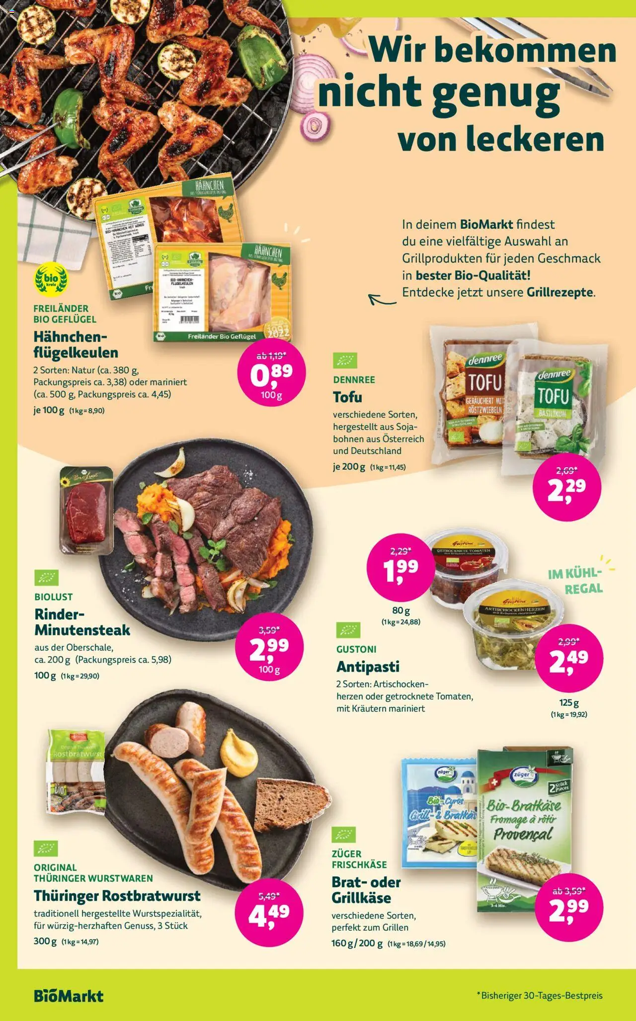 BioMarkt Prospekt - gültig ab dem 27.08.2025 | Seite: 6 | Produkte: Hahnchen, Regal, Tomaten, Frischkase