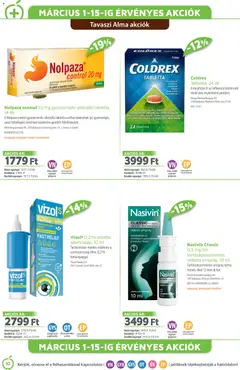 Alma Gyógyszertárak akciós újság - amely érvényes a következő dátumtól: 01.03.2026 | Oldal: 10 | Termékek: Alma