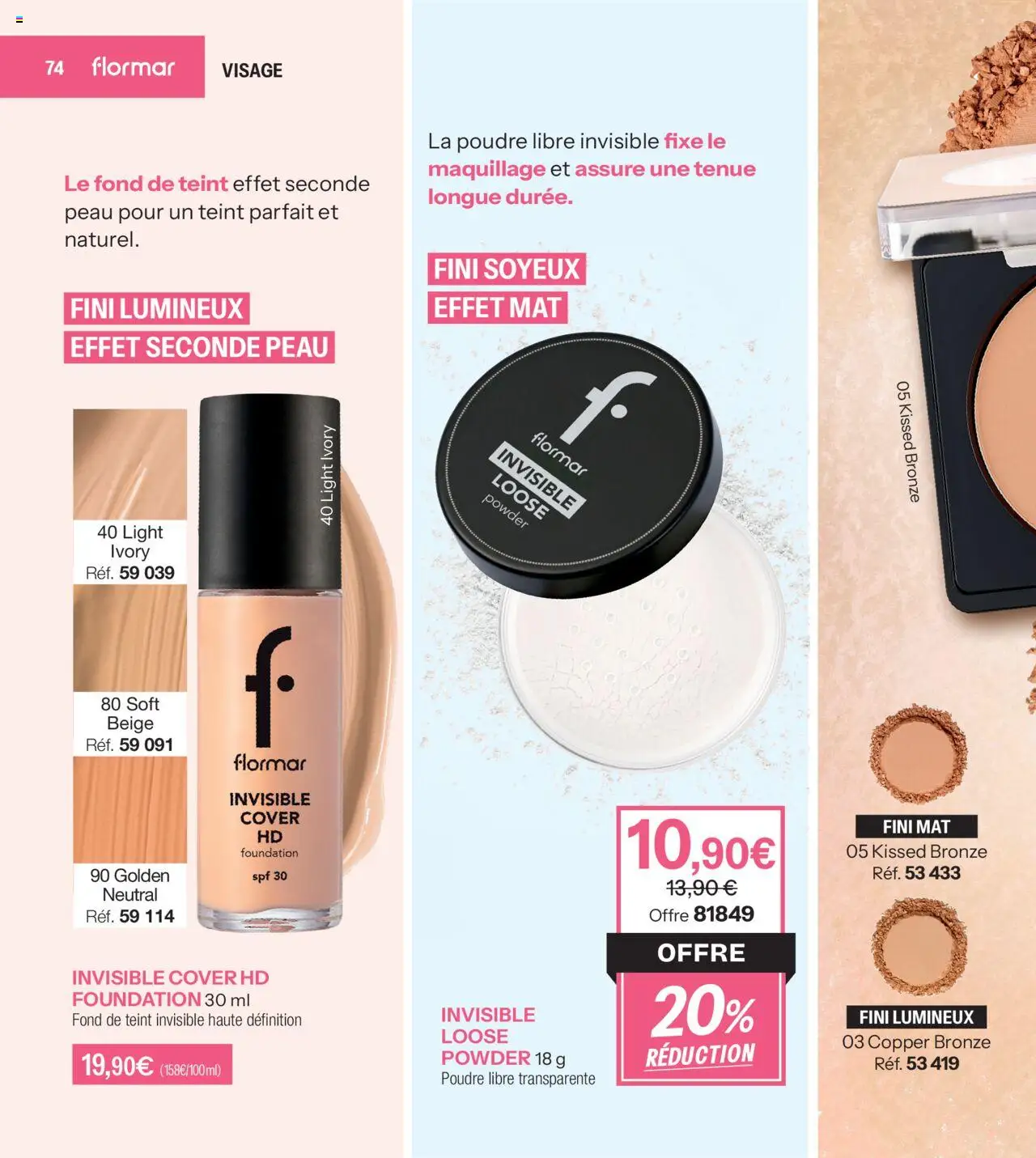 {H1} | Page: 74 | Produits: Maquillage, Poudre, Fond de teint