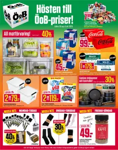 ÖoB - erbjudanden - Förhandsvisning av reklamblad från butik ÖoB aktuell från 29.09.2025