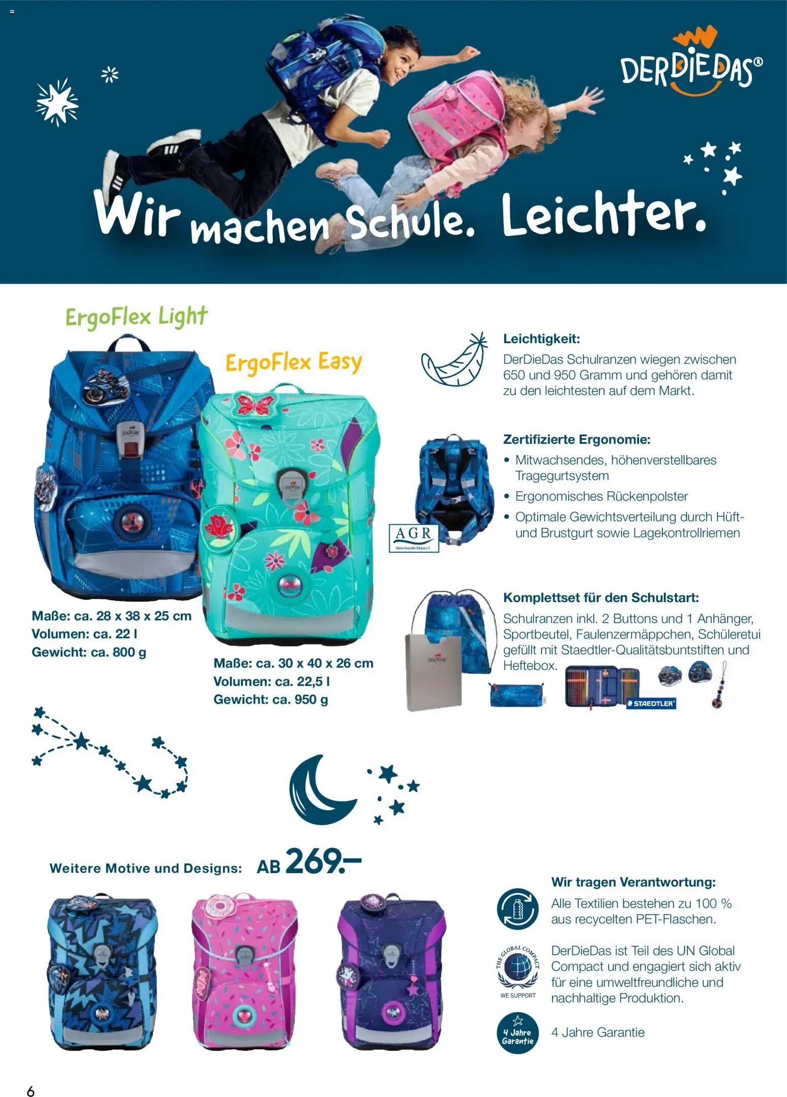 Galeria Karstadt Kaufhof Prospekt Schulranzen  	 – gültig ab 02.03.2026 | Seite: 6 | Produkte: Gewicht