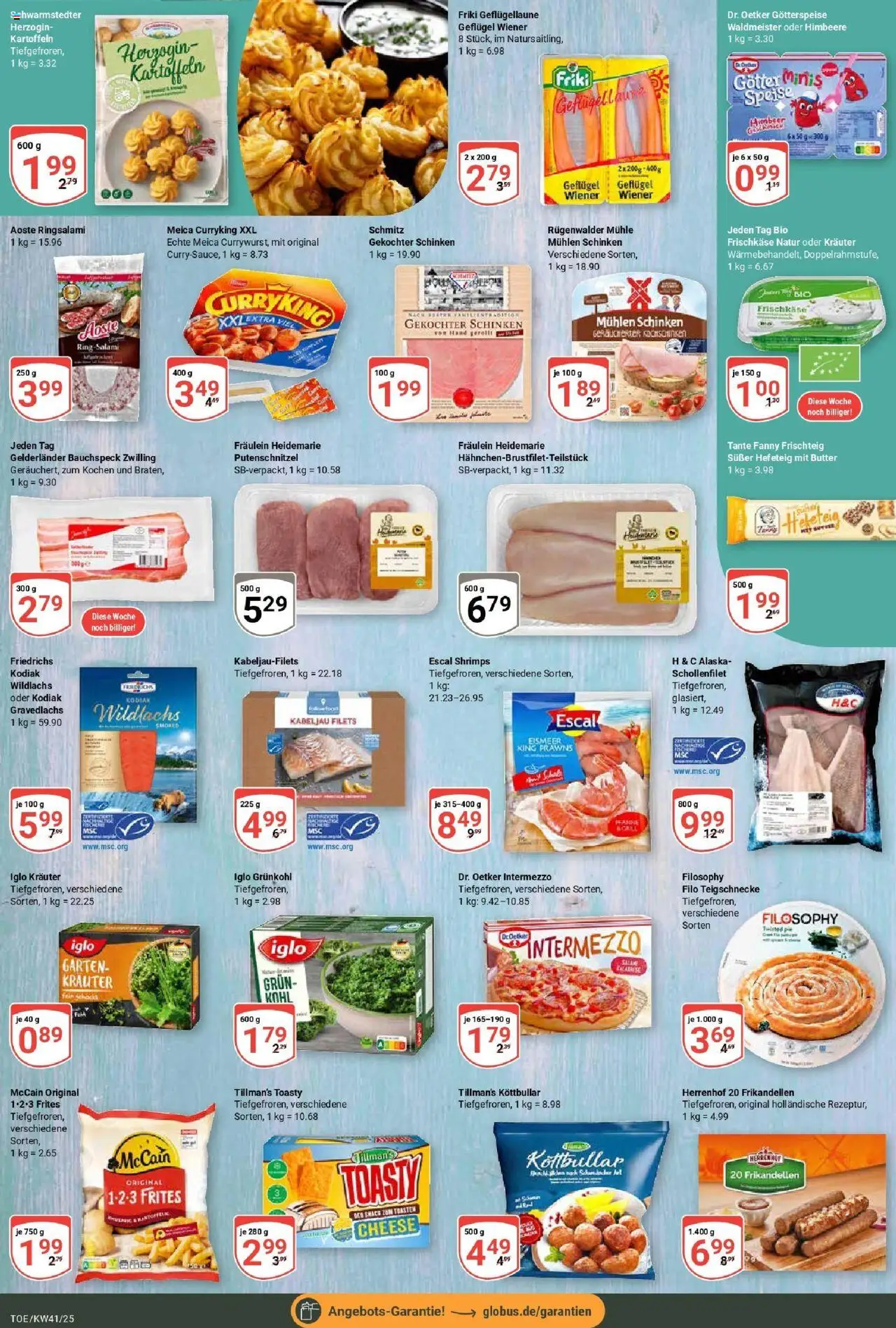 Globus prospekt Tönisvorst	 – gültig ab 06.10.2025 | Seite: 12 | Produkte: Butter, Iglo, Kartoffeln, Schinken