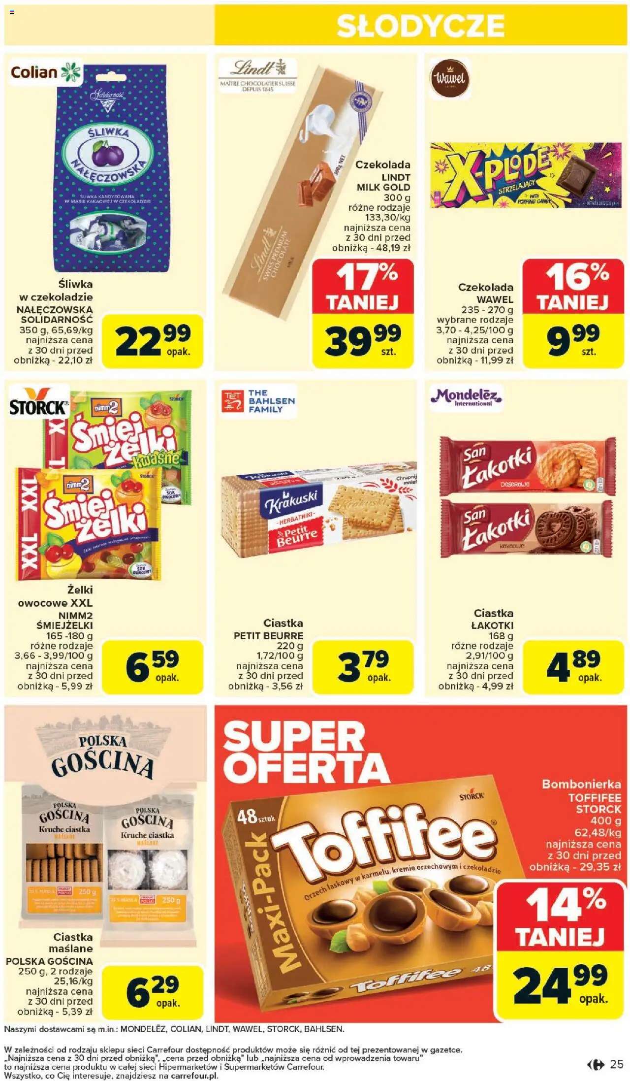 Carrefour Gazetka od 09.06.2025 | Strona: 27 | Produkty: Bombonierka, Toffifee, Żelki, Ciastka