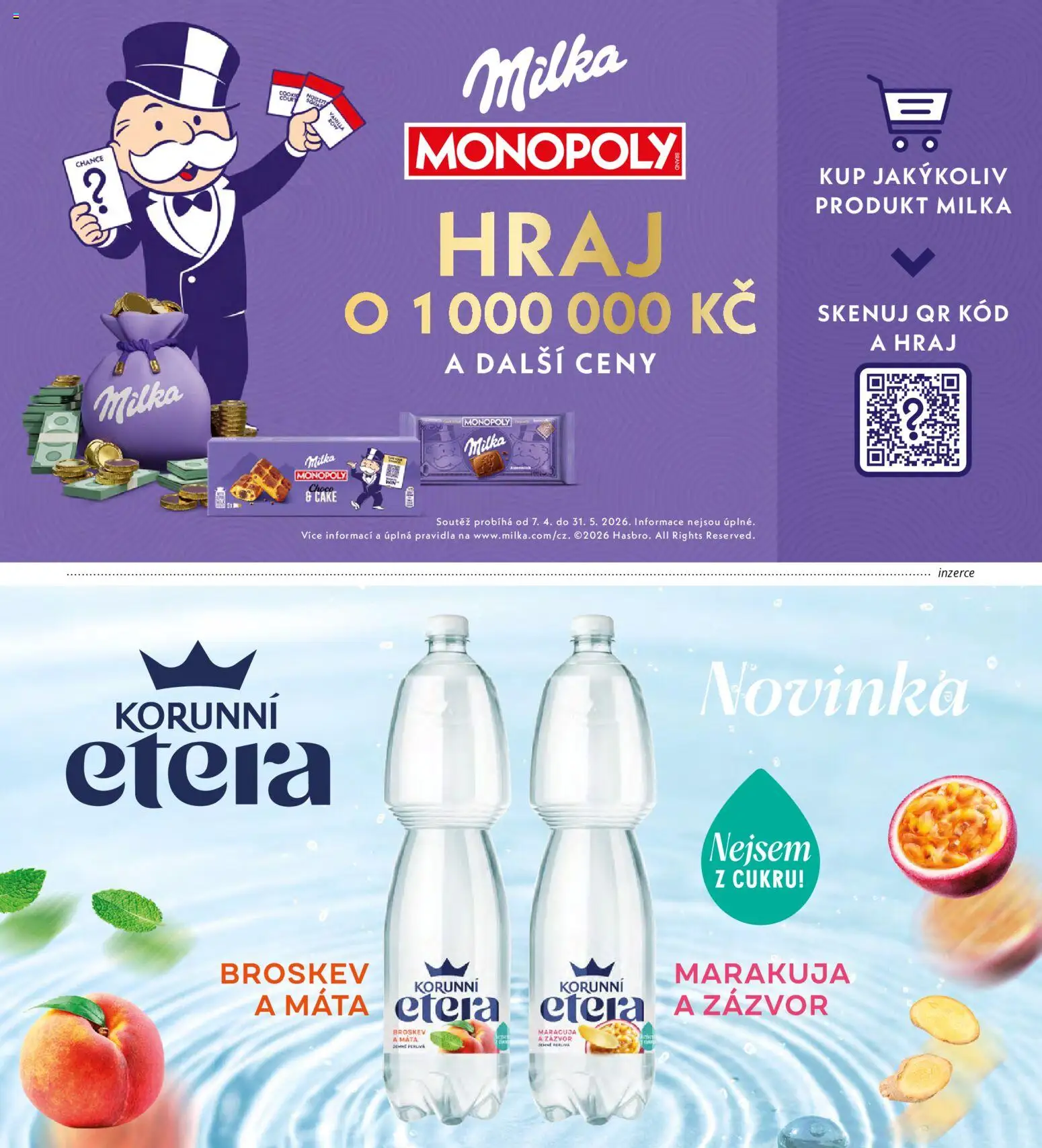 Albert magazín od 01.04.2026 | Strana: 51 | Produkty: Maracuja, Milka, Zázvor, Marakuja