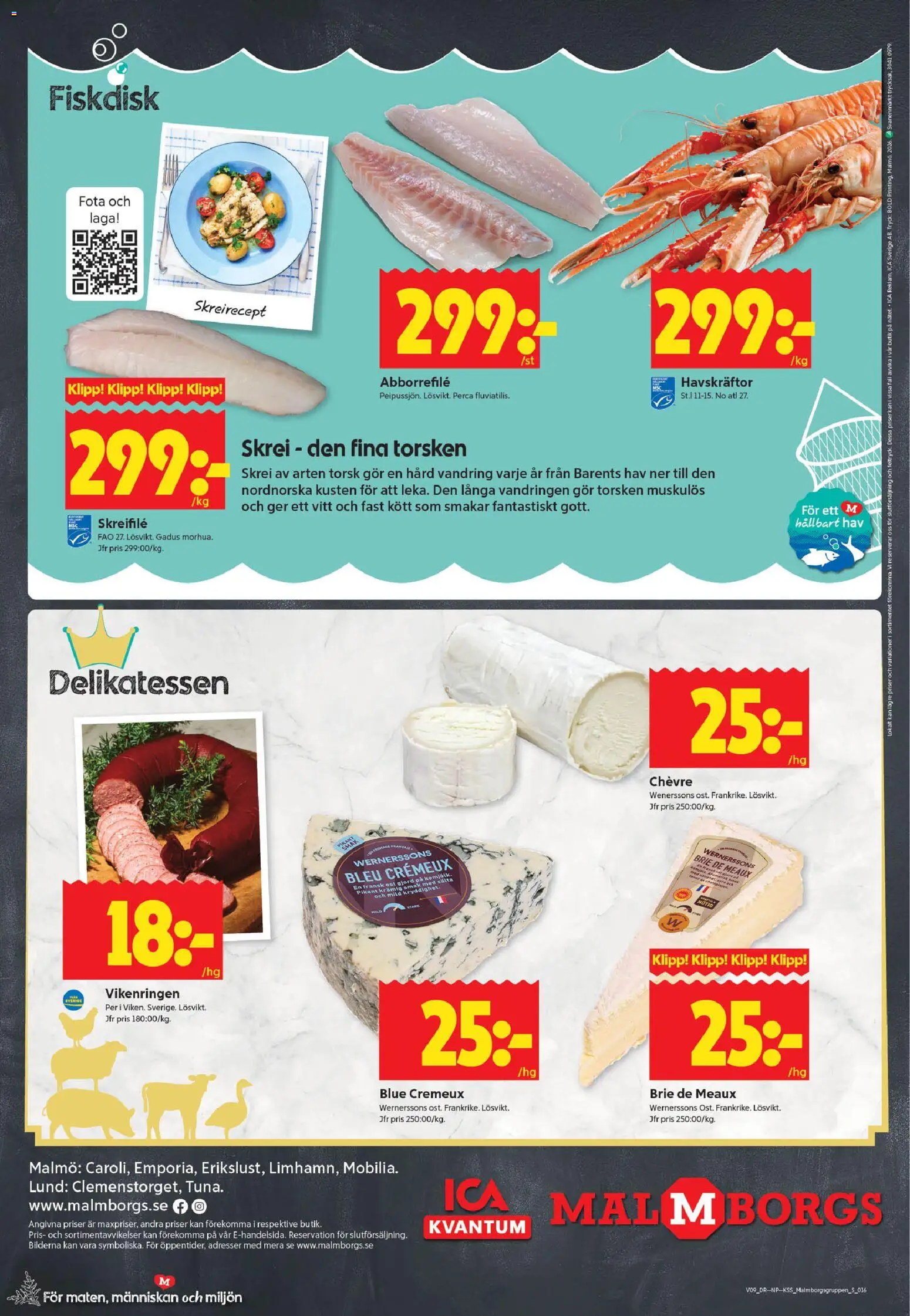 ICA Kvantum reklamblad aktuell från 23.02.2026 | Sida: 16 | Produkter: Håv