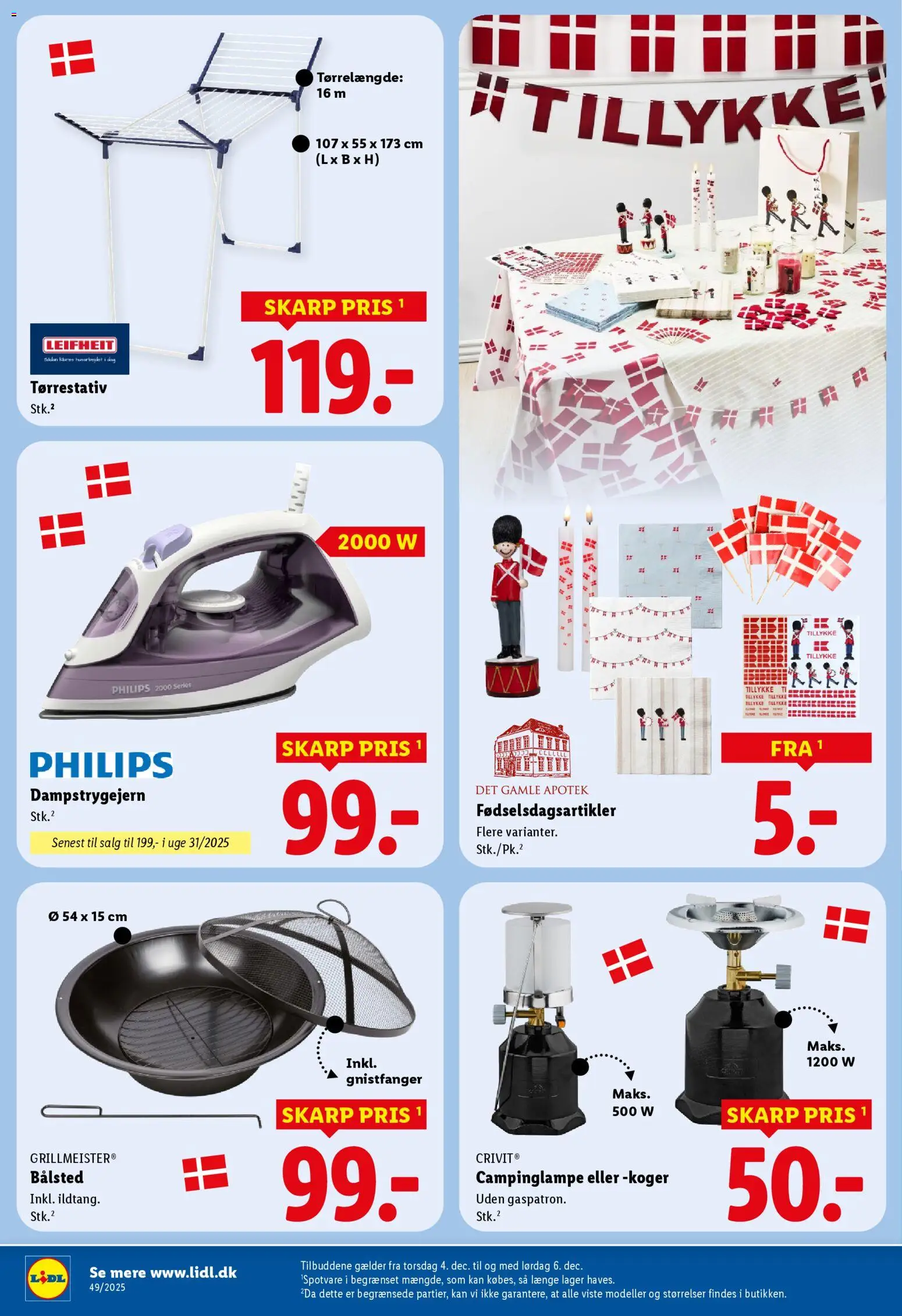 Lidl tilbudsavis – gyldig fra 04.12.2025 | Side: 4 | Produkter: Søm