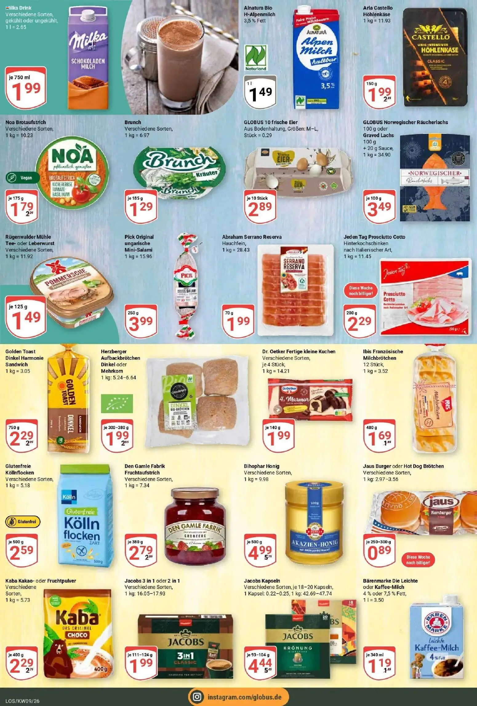 Globus Prospekt Losheim Am See – gültig ab 23.02.2026 | Seite: 15 | Produkte: Kolln, Lachs, Tee, Flocken