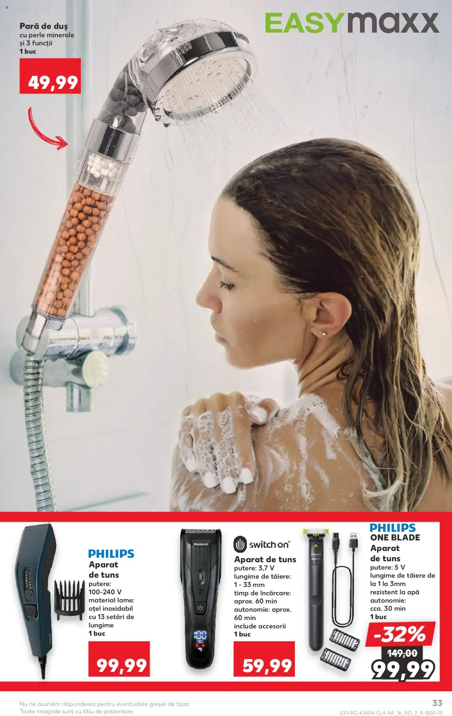 Noul catalog Kaufland – valabil de la 21.01.2026 | Pagină: 33 | Produse: Pară, Enginar, Akrilik boya, Apă