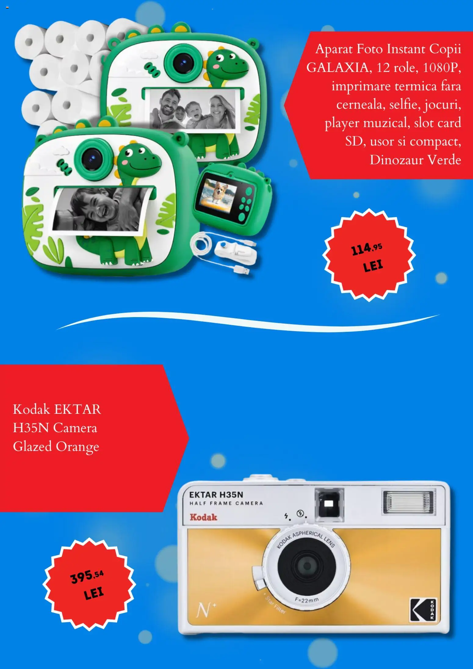 Noul catalog Emag – valabil de la 31.12.2025 | Pagină: 7 | Produse: Aparat foto, Player, Cameră