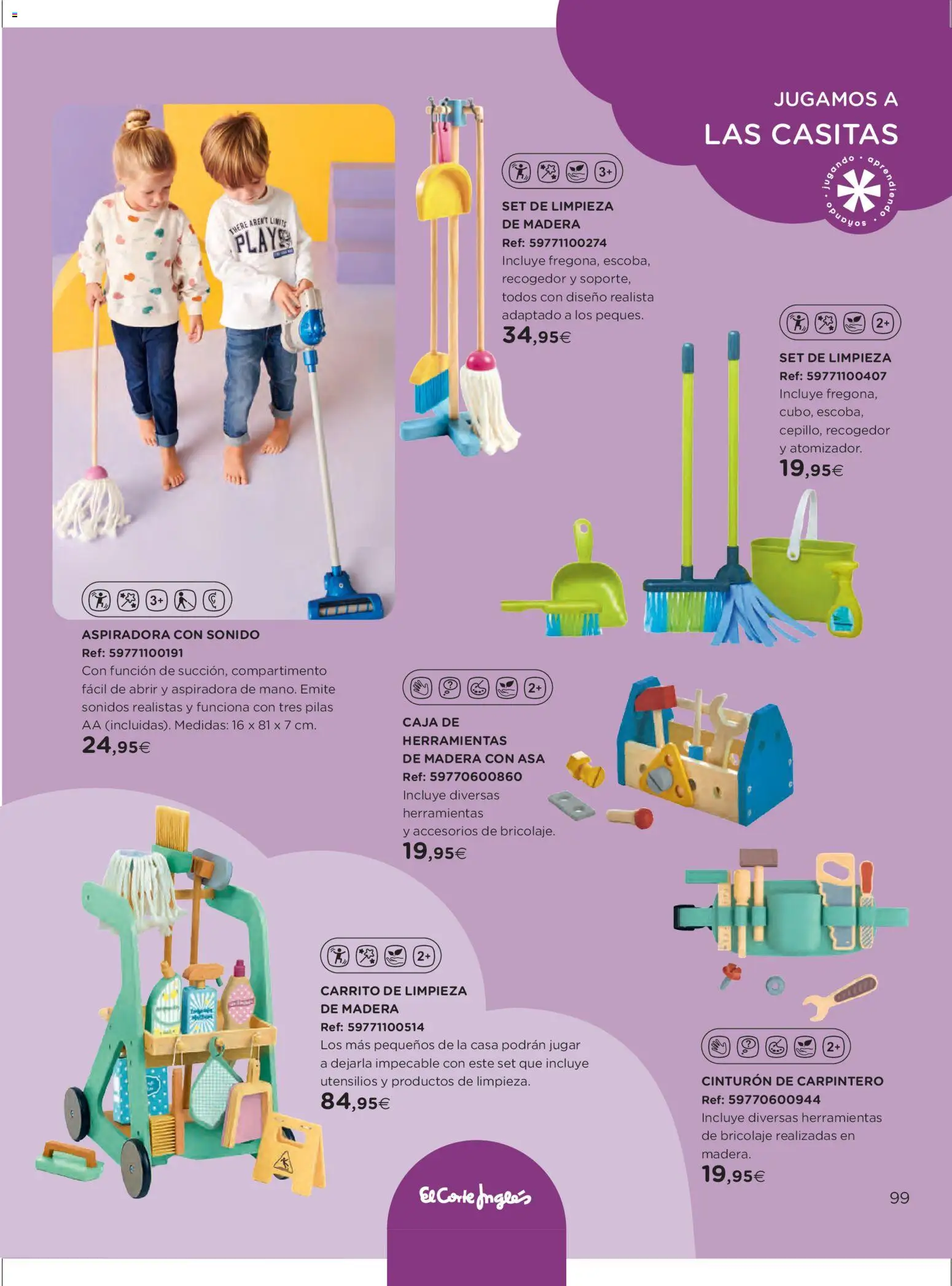El Corte Inglés ofertas │ válido desde el 27.10.2025 | Página: 99 | Productos: Κοσμήματα, Cinturón, Aspiradora, Caja