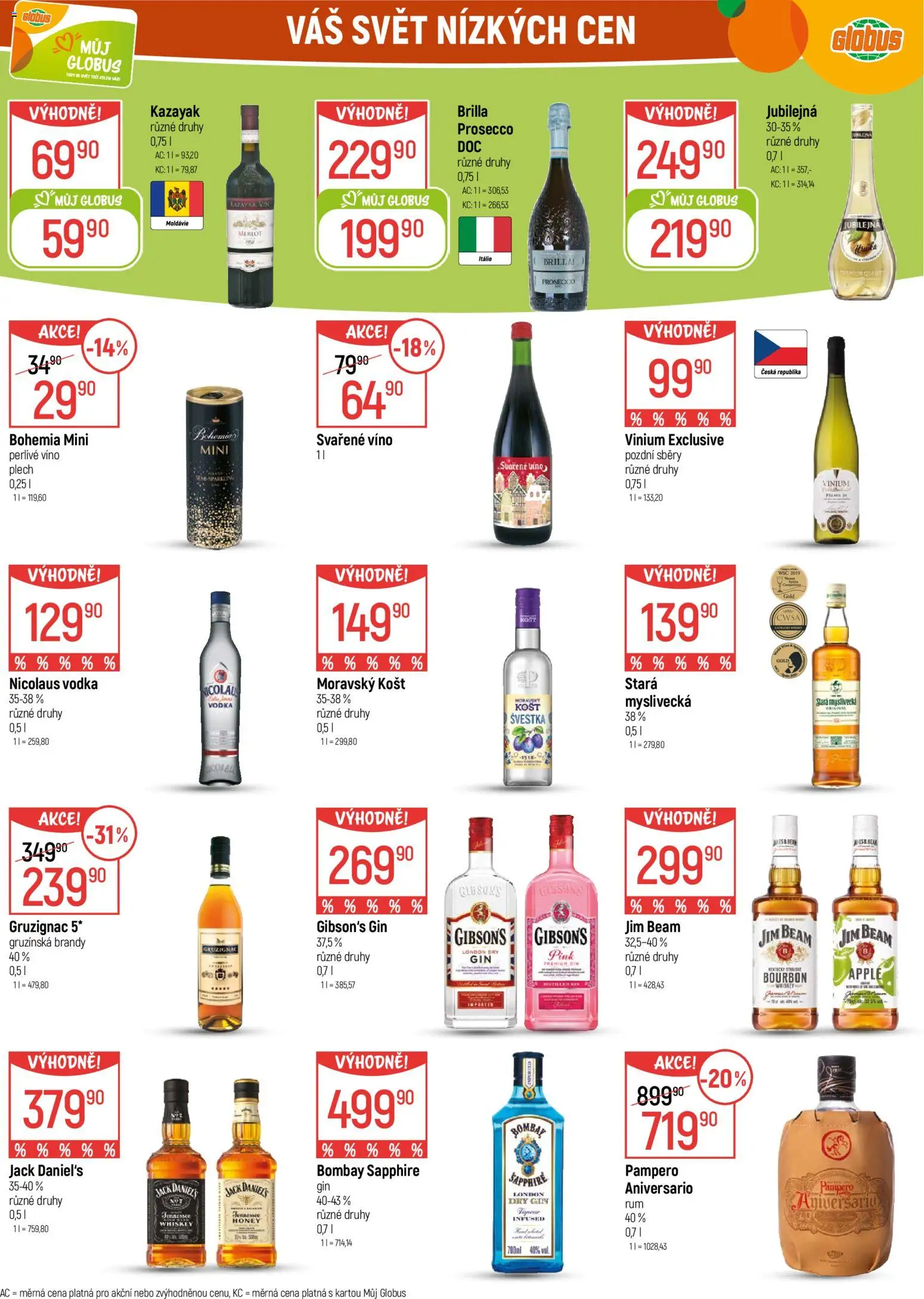 Globus leták - Praha-Štěrboholy  od 03.12.2025 | Strana: 36 | Produkty: Vodka, Nicolaus vodka, London dry gin, Dry gin
