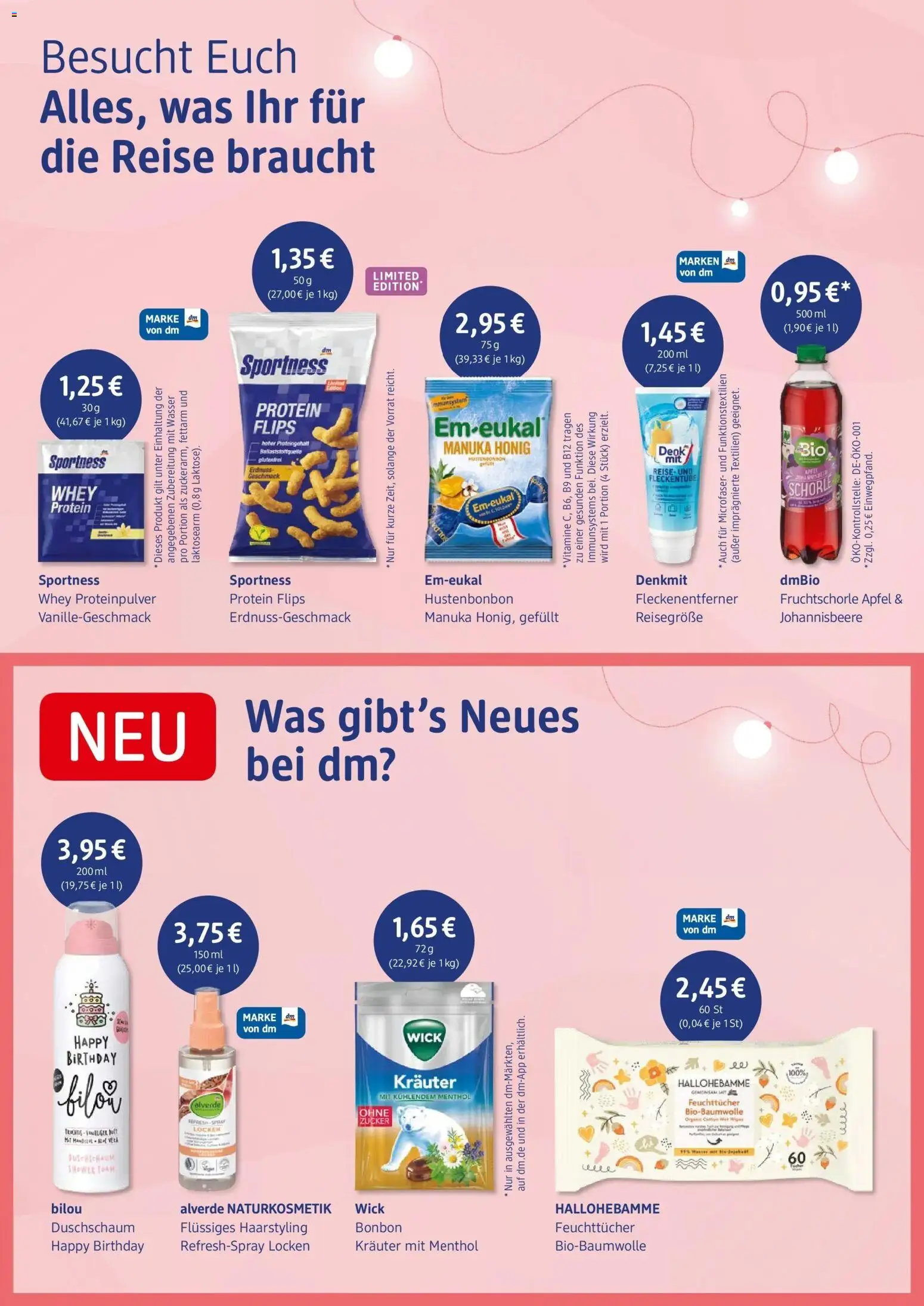 dm drogerie prospekt Essen – gültig ab 02.12.2025 | Seite: 3 | Produkte: Äpfel, Wasser, Fleckenentferner, Zucker