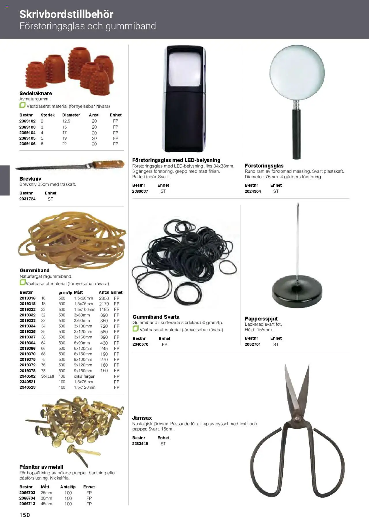 Office Depot reklamblad aktuell från 01.02.2025 | Sida: 152 | Produkter: Förstoringsglas, Batteri