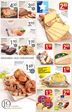 WEZ Prospekt ab 03.11.2025 gültig | Seite: 4 | Produkte: Käse, Schokolade, Mango, Schinken