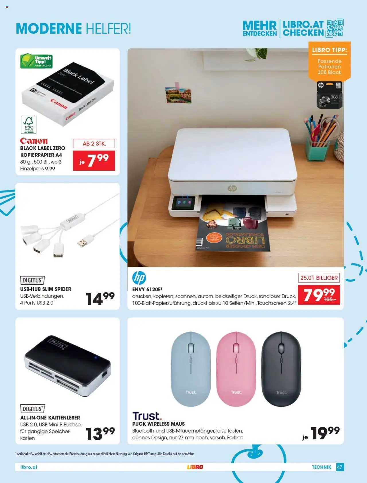 Libro Schulkatalog gültig ab 31.07.2025 | Seite: 47 | Produkte: Maus, USB
