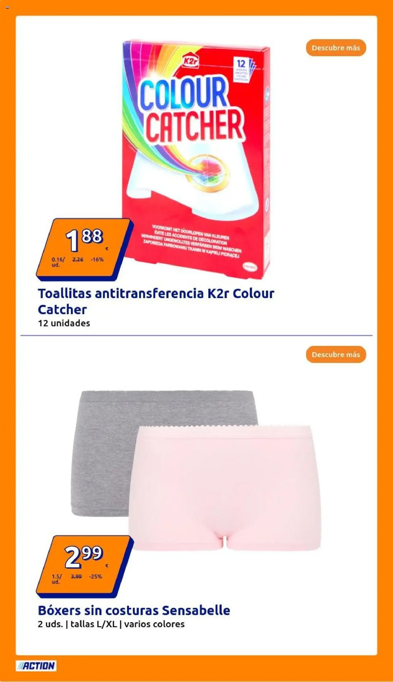 Action - Action ES week 26 2025 │ válido desde el 25.06.2025 | Página: 8 | Productos: Boxers