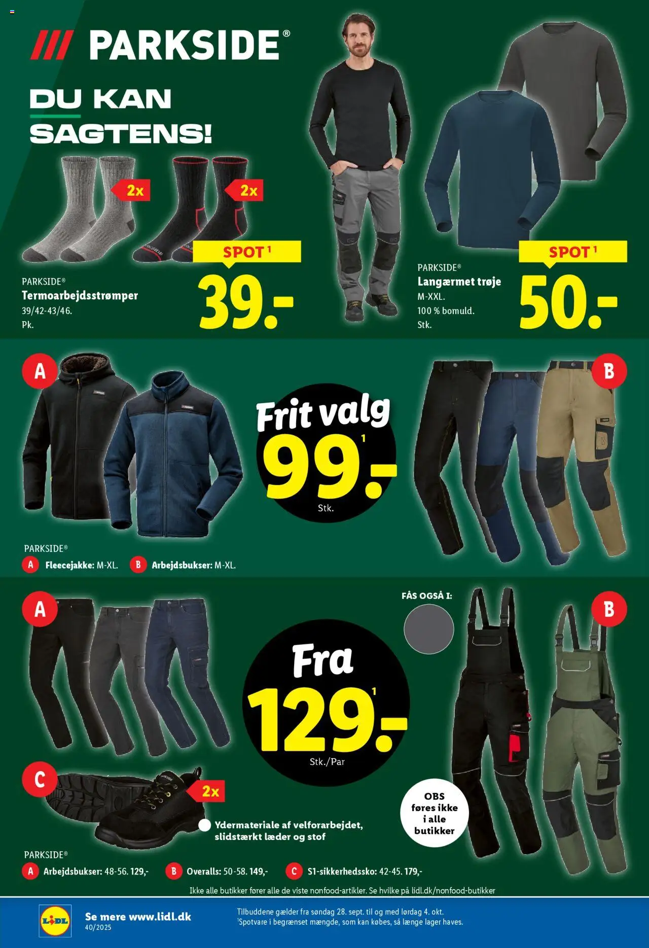 Lidl tilbudsavis – gyldig fra 02.10.2025 | Side: 35 | Produkter: Stof, Søm