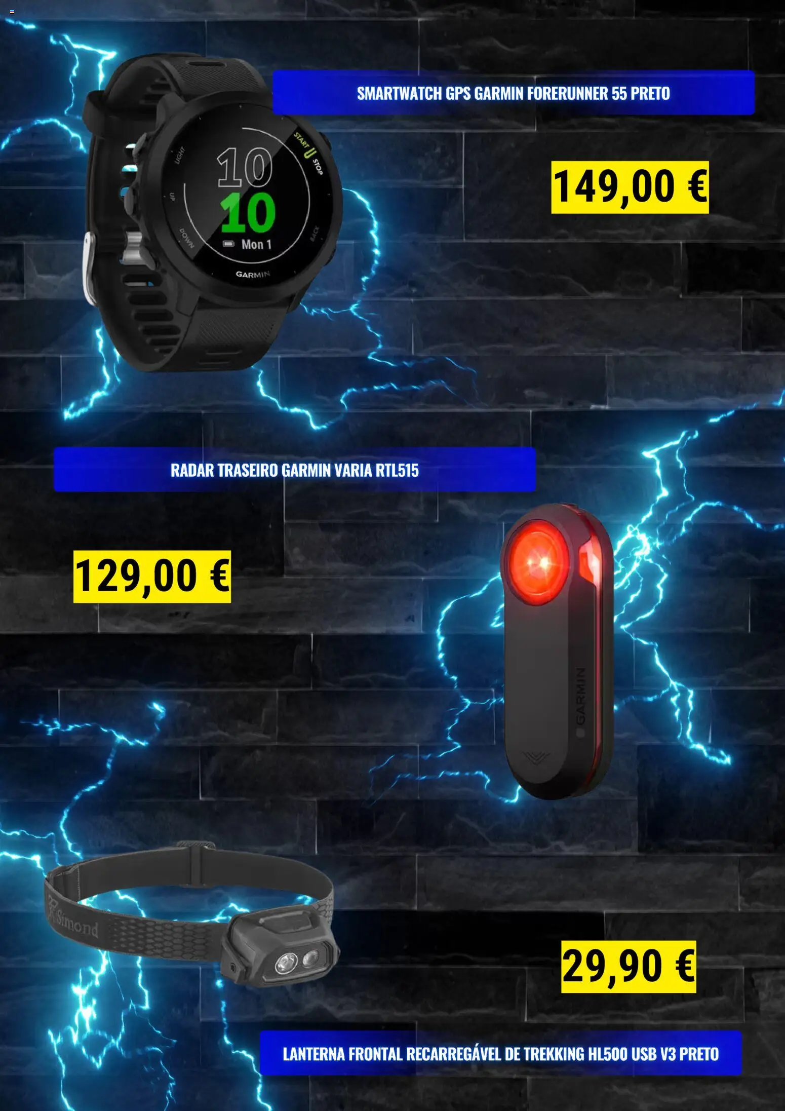 Decathlon Oferta sazonal │ válido de 01.04.2026 | Página: 2 | Produtos: USB, Smartwatch, Lanterna