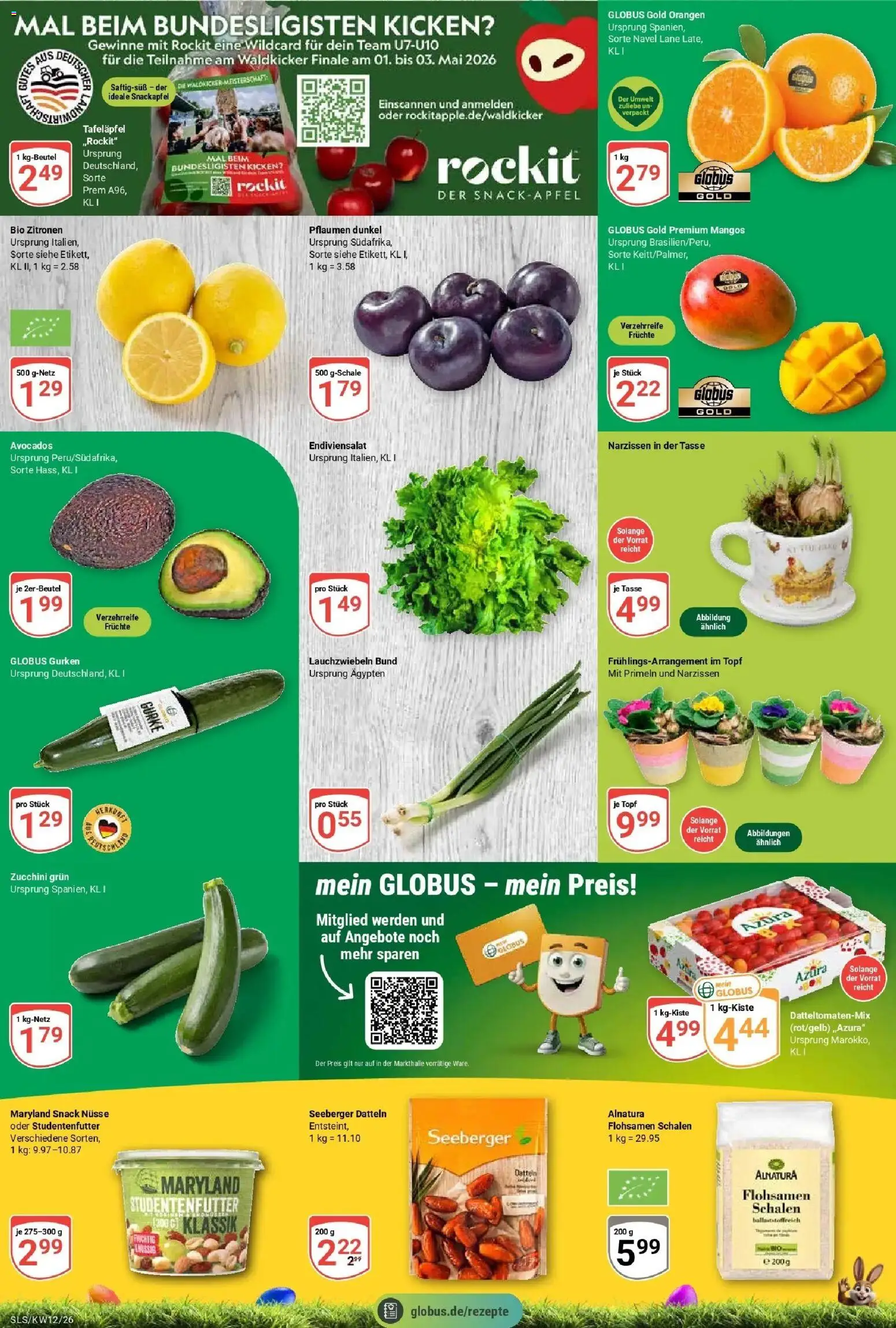 Globus prospekt Saarlouis	 – gültig ab 15.03.2026 | Seite: 4 | Produkte: Pflaumen, Orangen, Nüsse, Zitronen