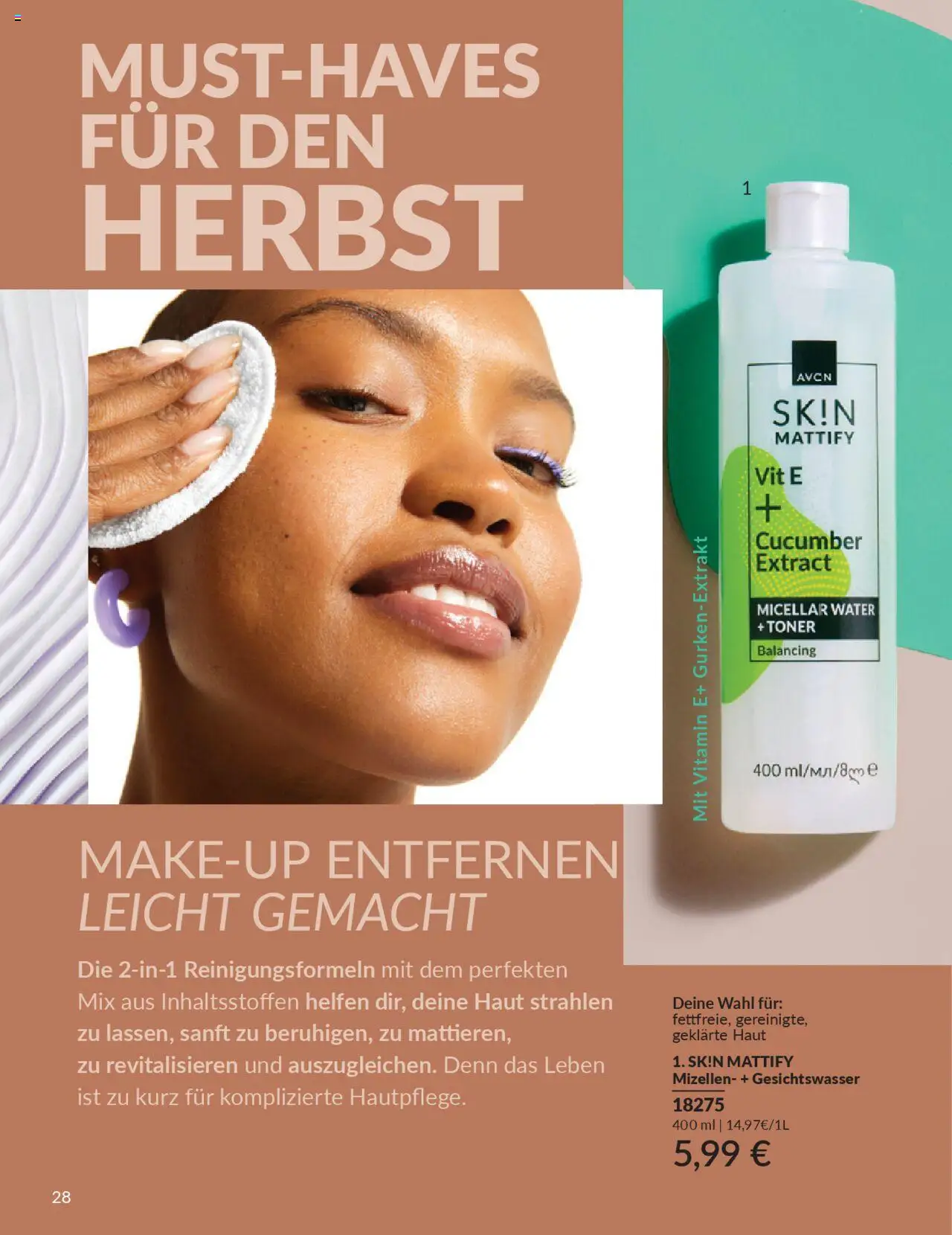 AVON Katalog Oktober 2025 – gültig ab 01.10.2025 | Seite: 30 | Produkte: Toner