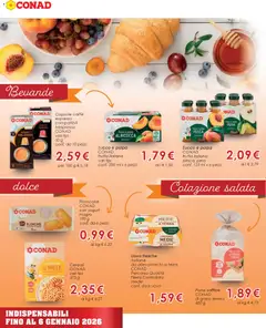Anteprima del volantino Succo e polpa CONAD frutta italiana pesca, pera, Fruit juice and pulp CONAD Italian fruit peach, pear, conf. 125 ml x 6 pieces valido a partire dal 29.10.2025 | Pagina: 5