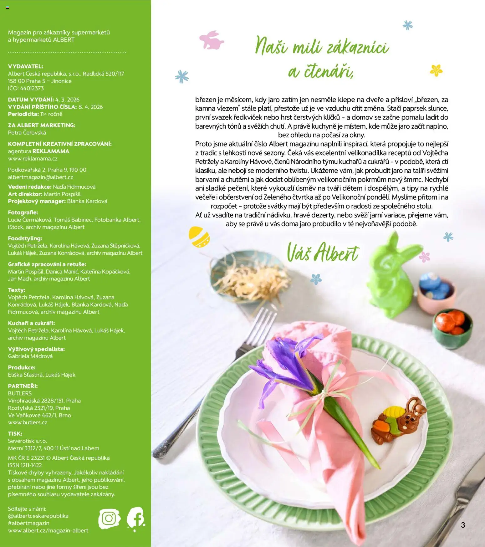 Albert magazín od 01.03.2026 | Strana: 3 | Produkty: Kuchyně