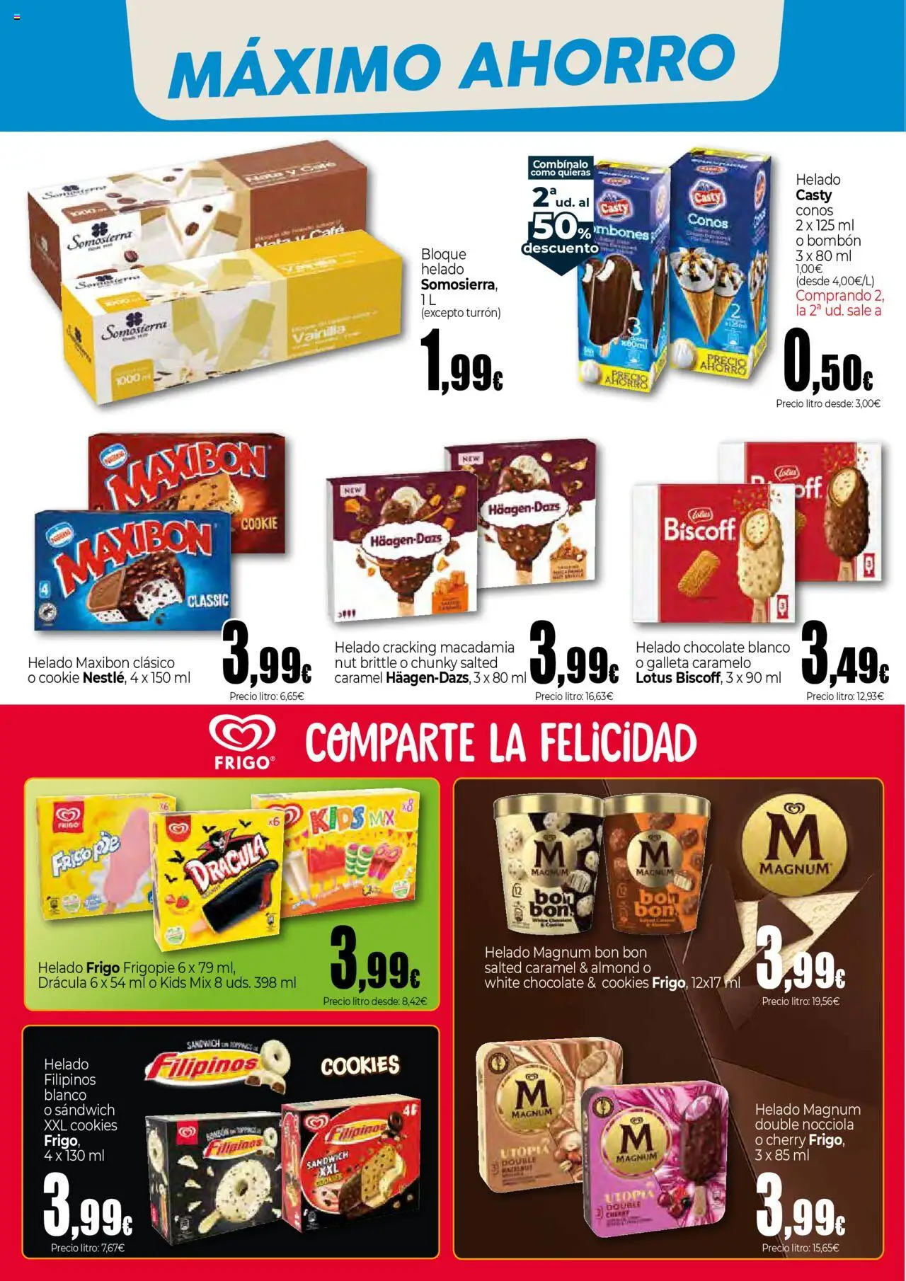 Unide - Market Levante │ válido desde el 19.06.2025 | Página: 4 | Productos: Chocolate, Helado