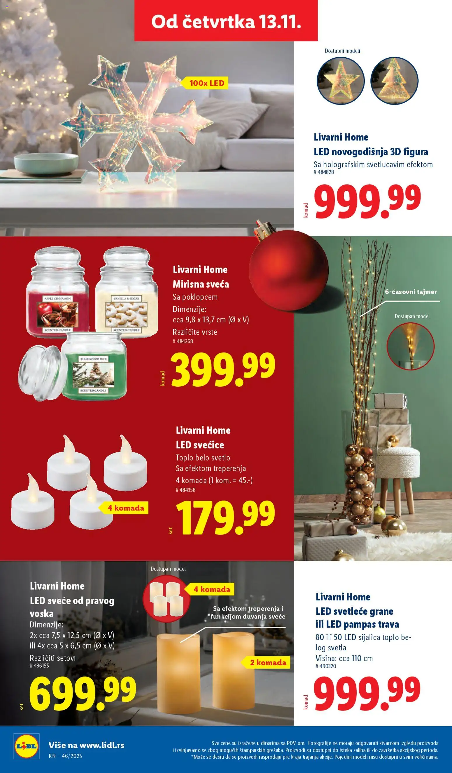 Lidl katalog - važi od 13.11.2025 | Strana: 50 | Proizvode: Sijalica, LED sijalica