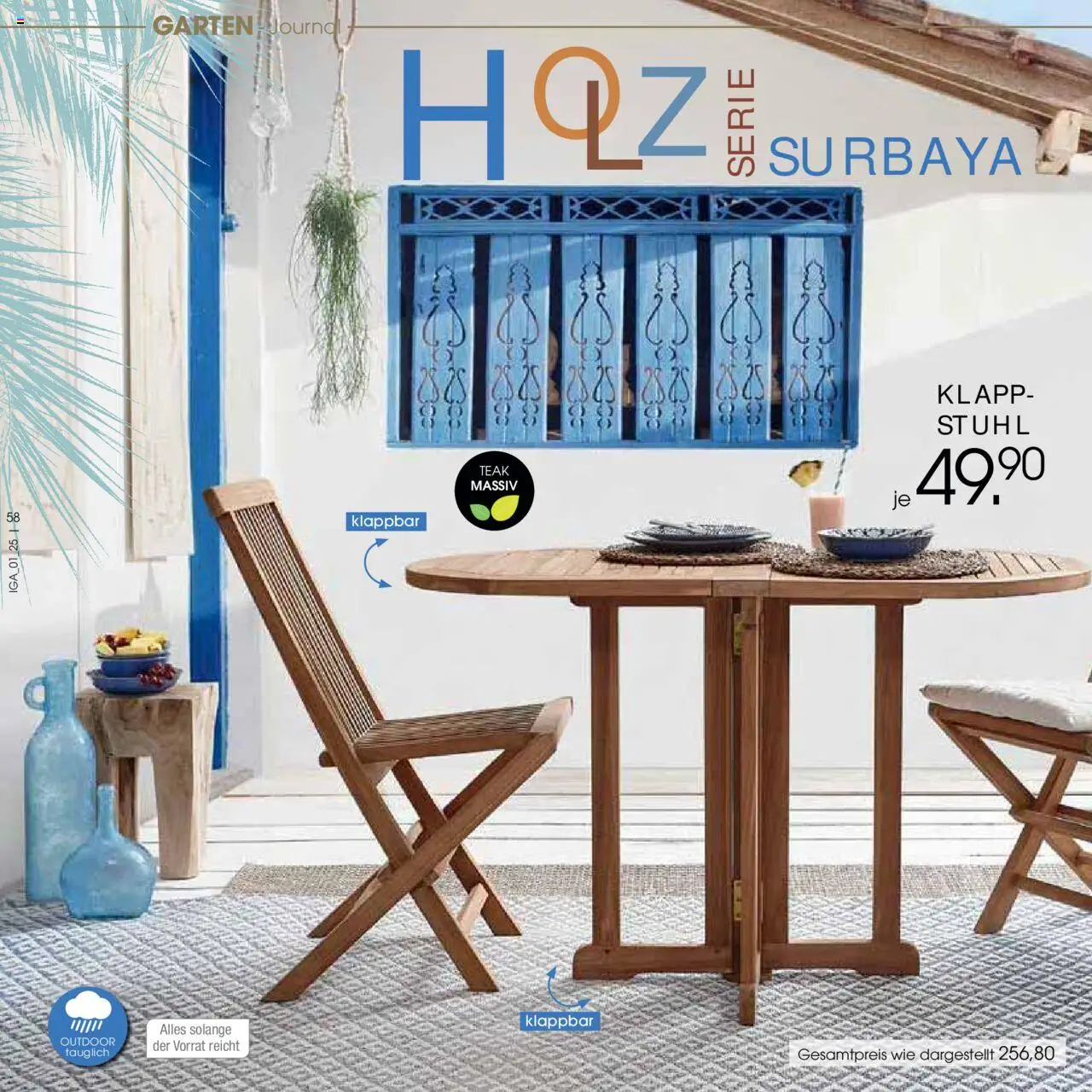 Zurbrüggen Garten Trends 2025 - gültig ab dem 18.02.2025 | Seite: 58 | Produkte: Stuhl