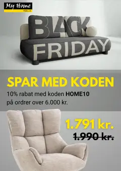 My Home - Black Friday gyldig fra 04.11.2025