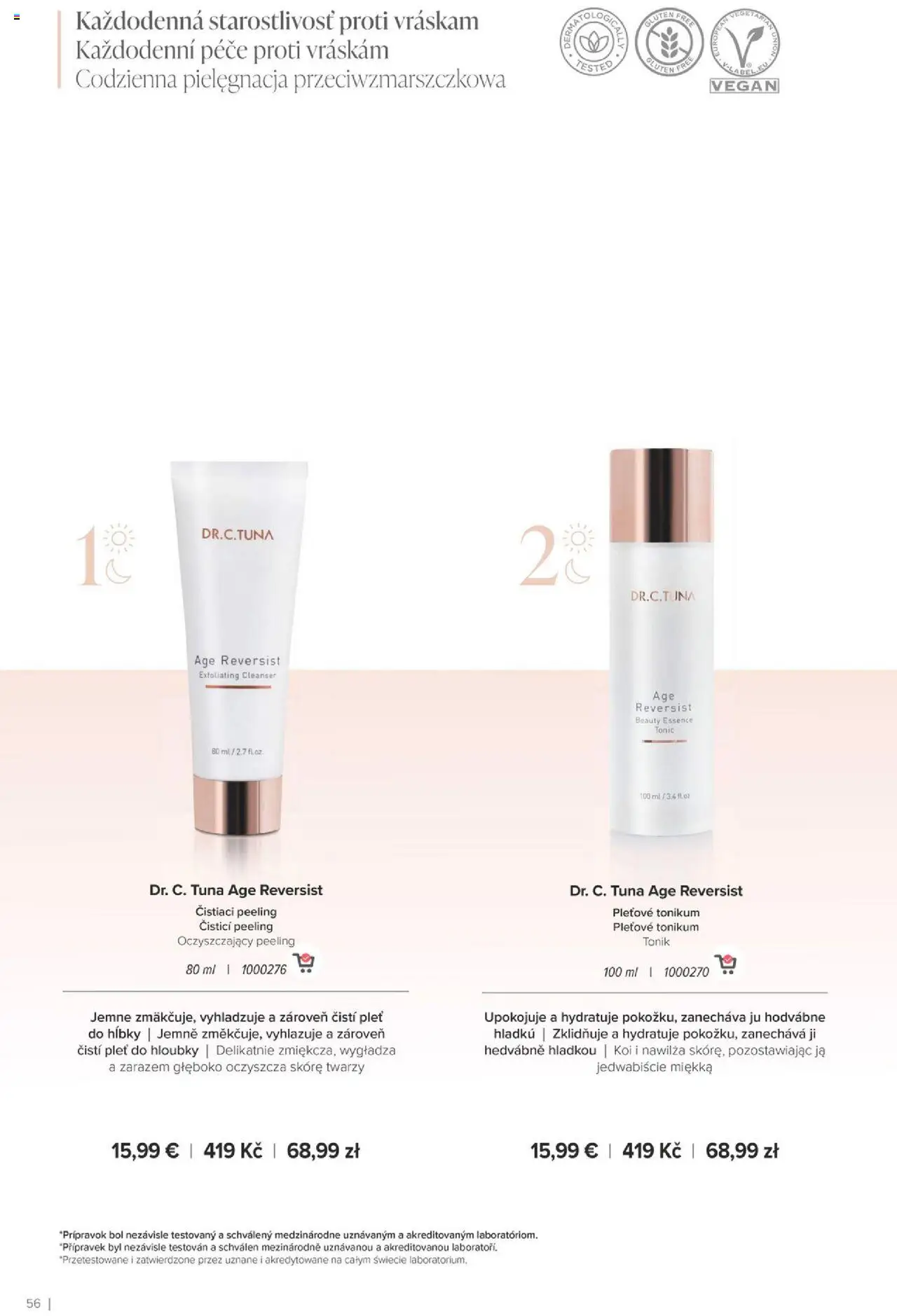 Nové Farmasi akcie – leták je platný od 24.09.2025 | Strana: 56 | Produkty: Peeling