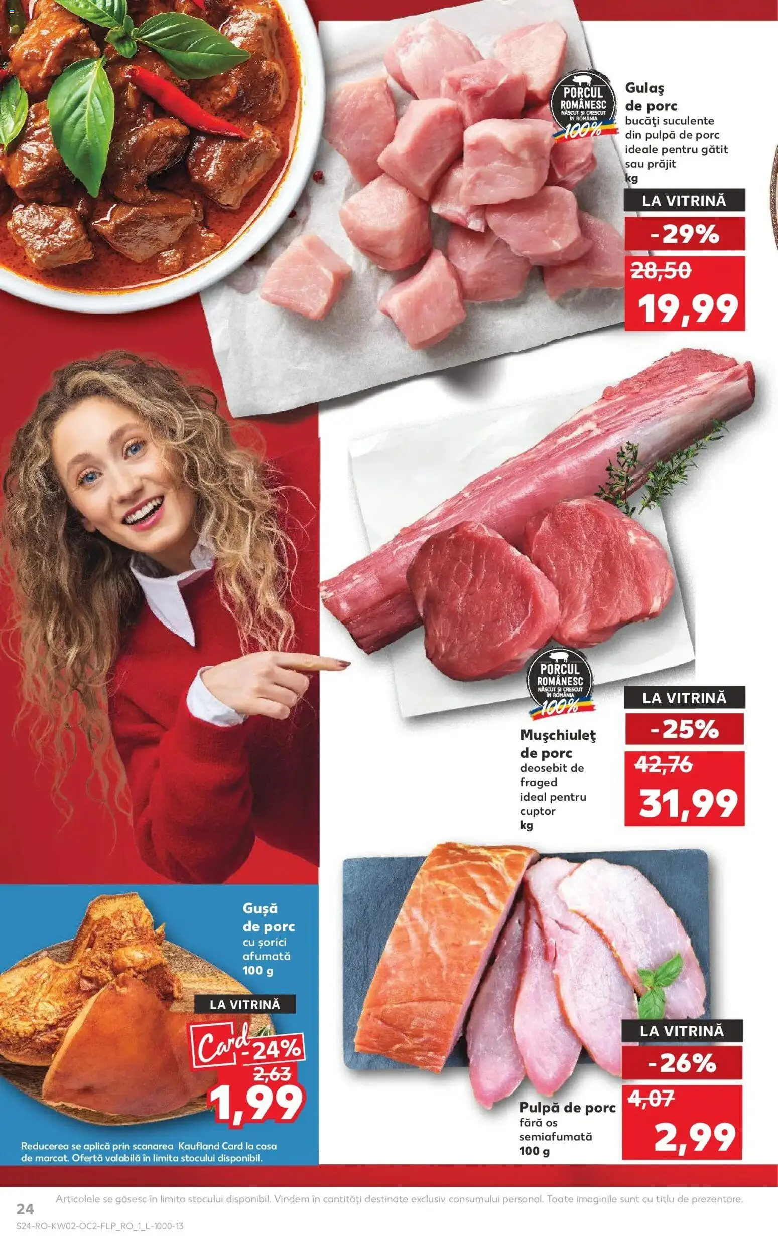 Noul catalog Kaufland – valabil de la 07.01.2026 | Pagină: 24 | Produse: Cuptor, Vitrină, Gulaș