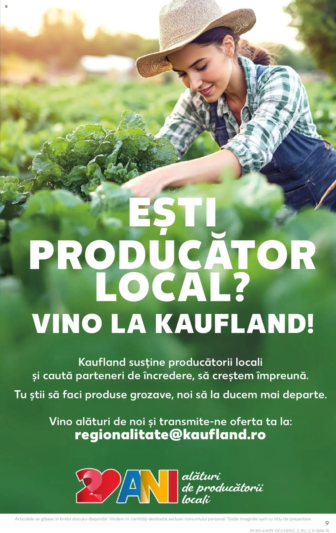 Kaufland RO akciós ujság - amely érvényes a következő dátumtól: 24.09.2025 | Oldal: 9