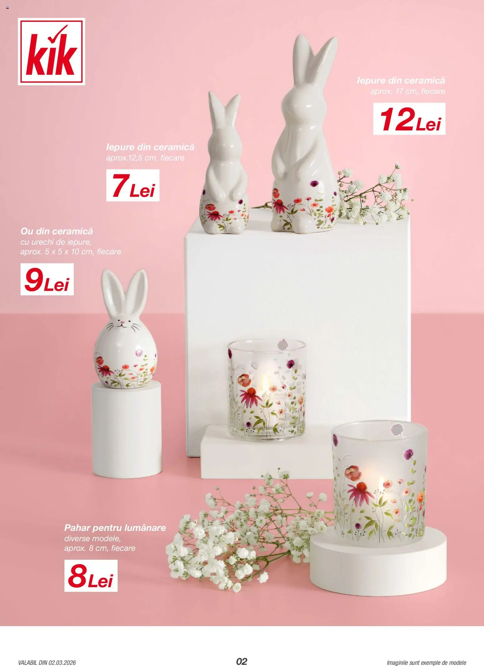 Noul catalog Kik – valabil de la 02.03.2026 | Pagină: 2 | Produse: Lumânare