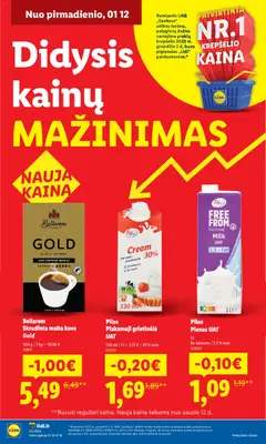 LIDL leidinys galioja nuo 12.01.2026
