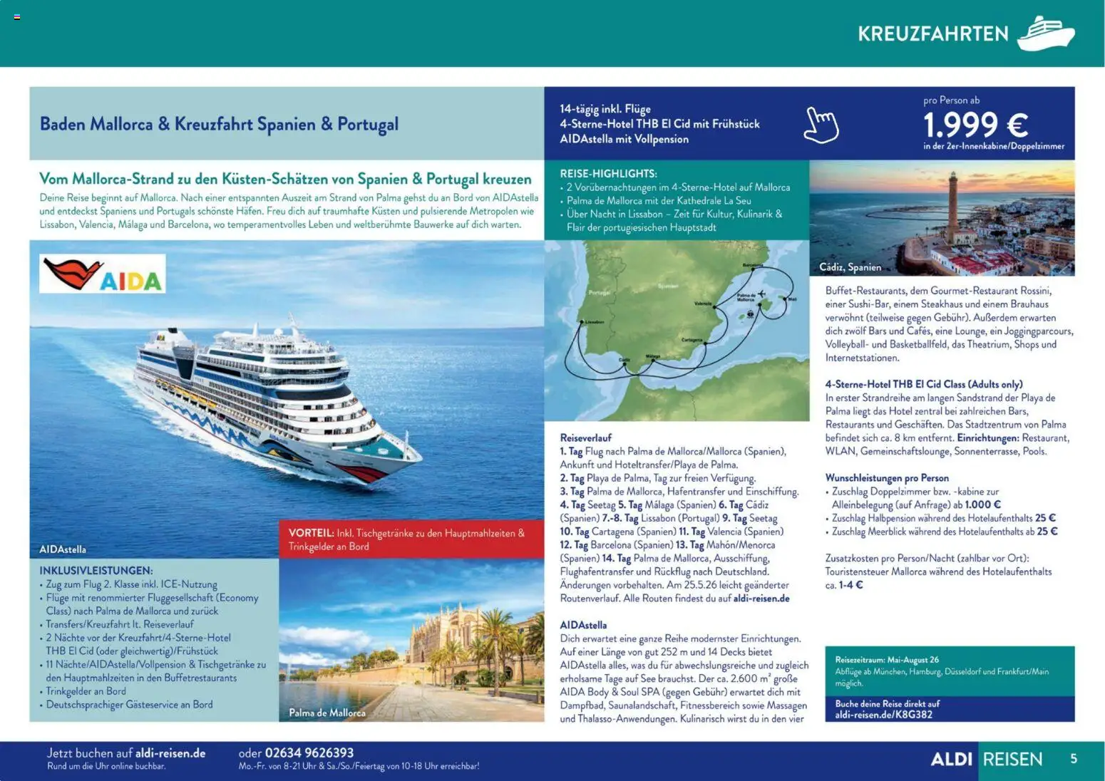 Aldi Reisen Unsere Traumreisen – gültig ab 01.01.2026 | Seite: 5