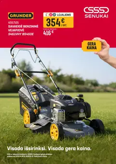 Senukai leidinys galioja nuo 30.04.2026