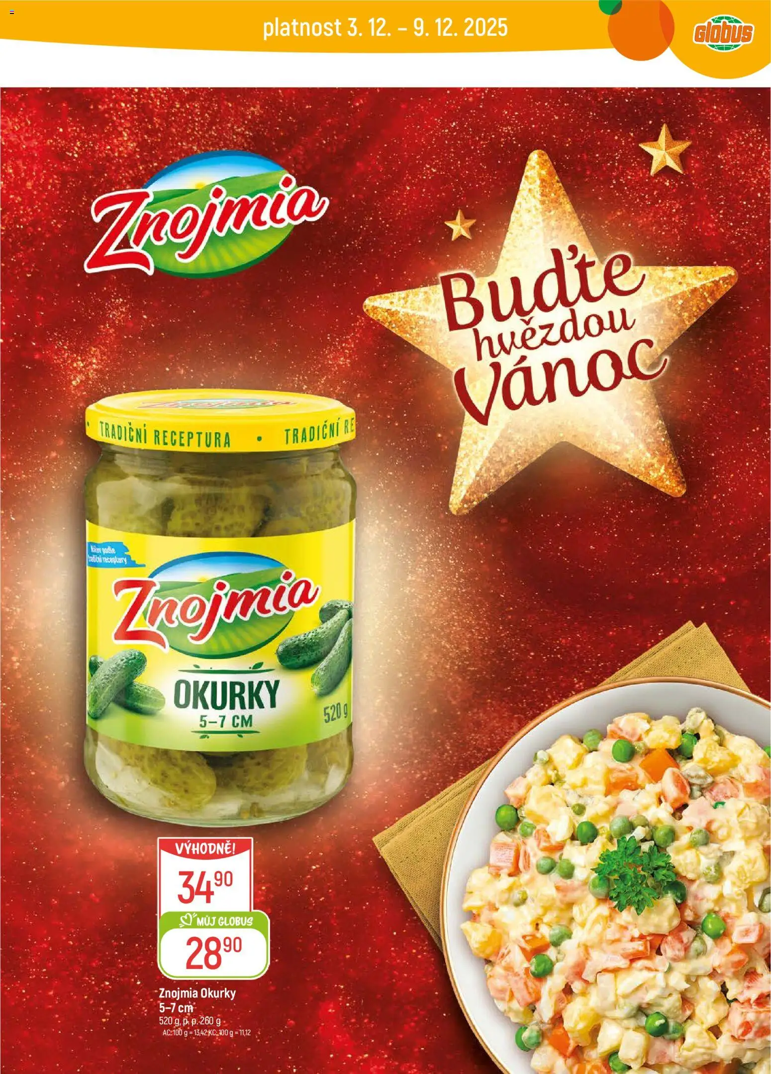 Globus leták - Brno od 03.12.2025 | Strana: 35 | Produkty: Globus, Okurky