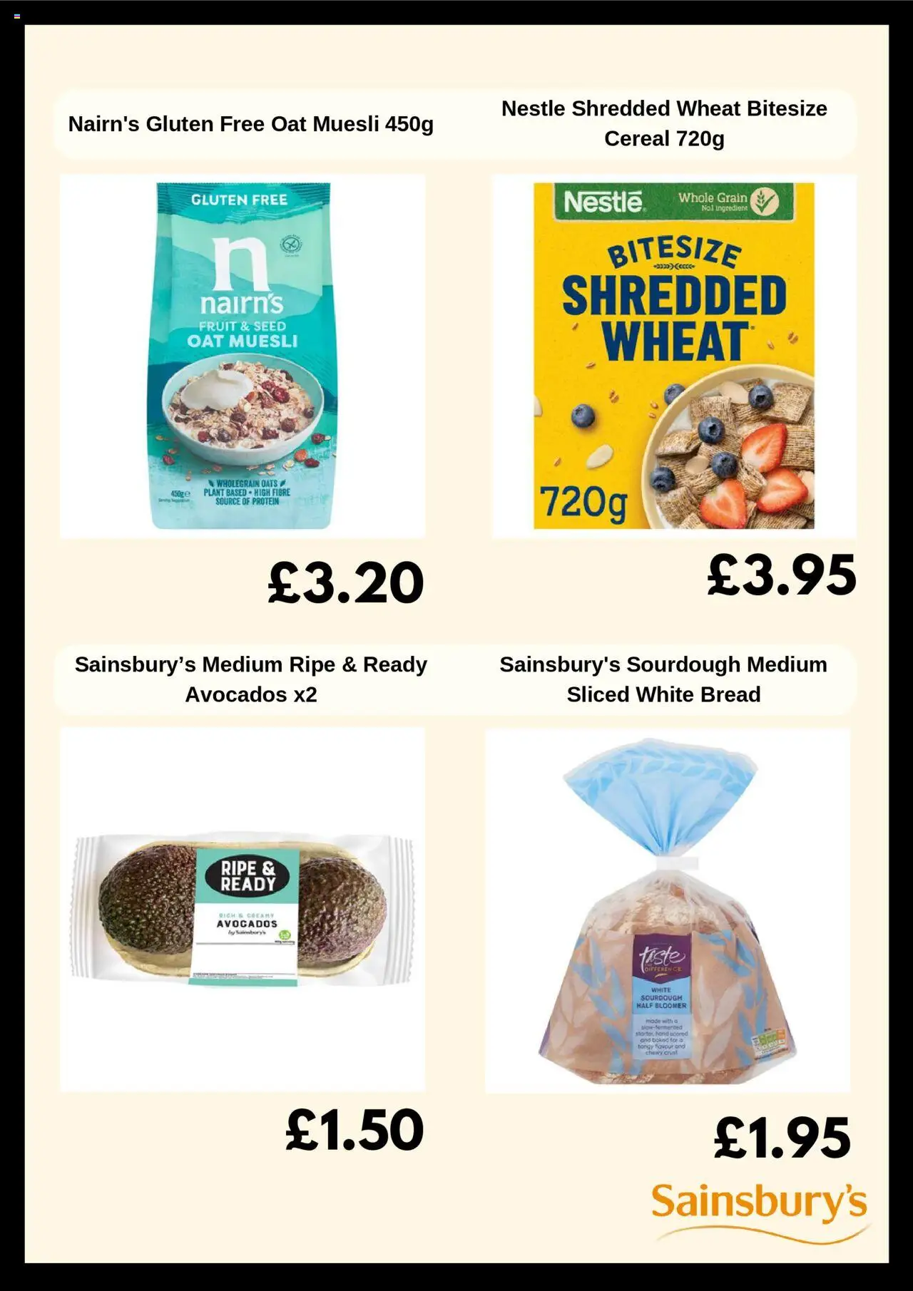  | Page: 5 | Products: Bread, Szeletelt bacon, Oats, Shredded wheat