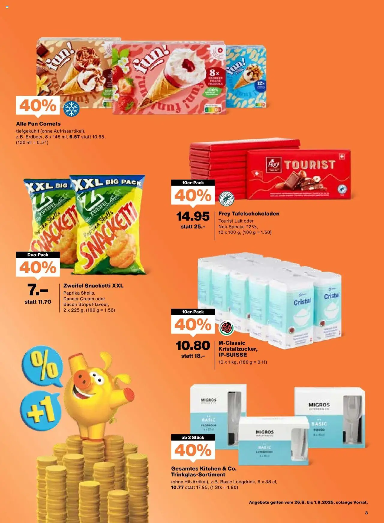 Migros Aktionen ab 26.08.2025 | Seite: 3 | Produkte: Chips