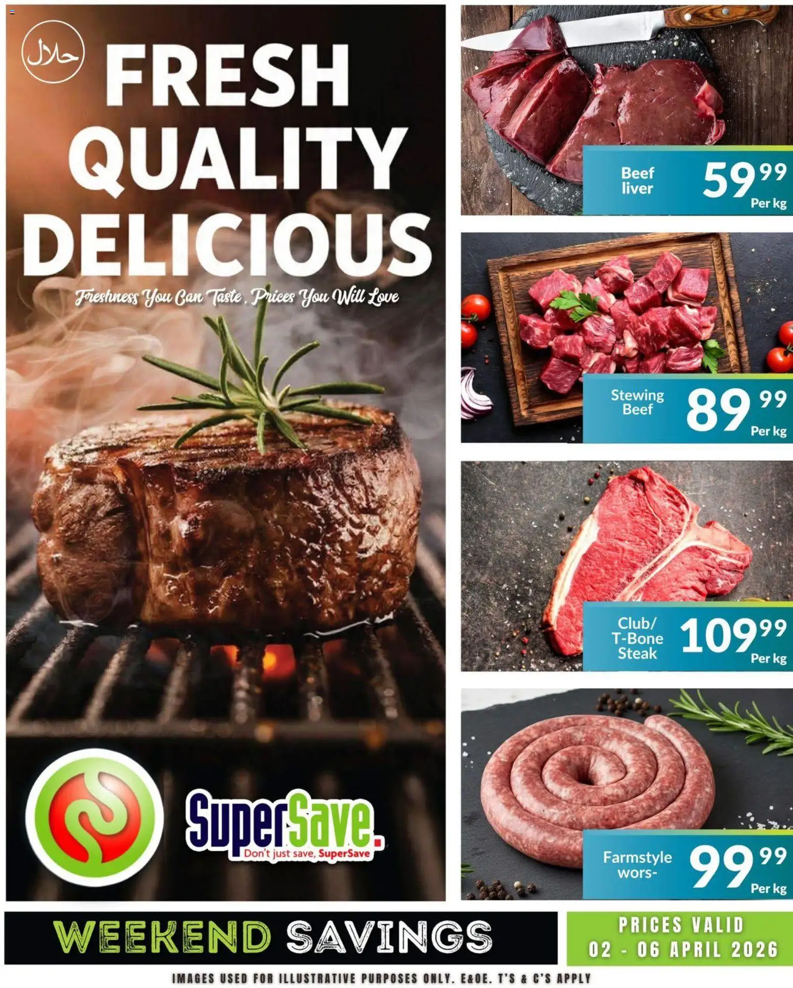 New Super Save catalogue – valid from 05.04.2026 | Page: 17 | Products: Drone, Steak, Beef