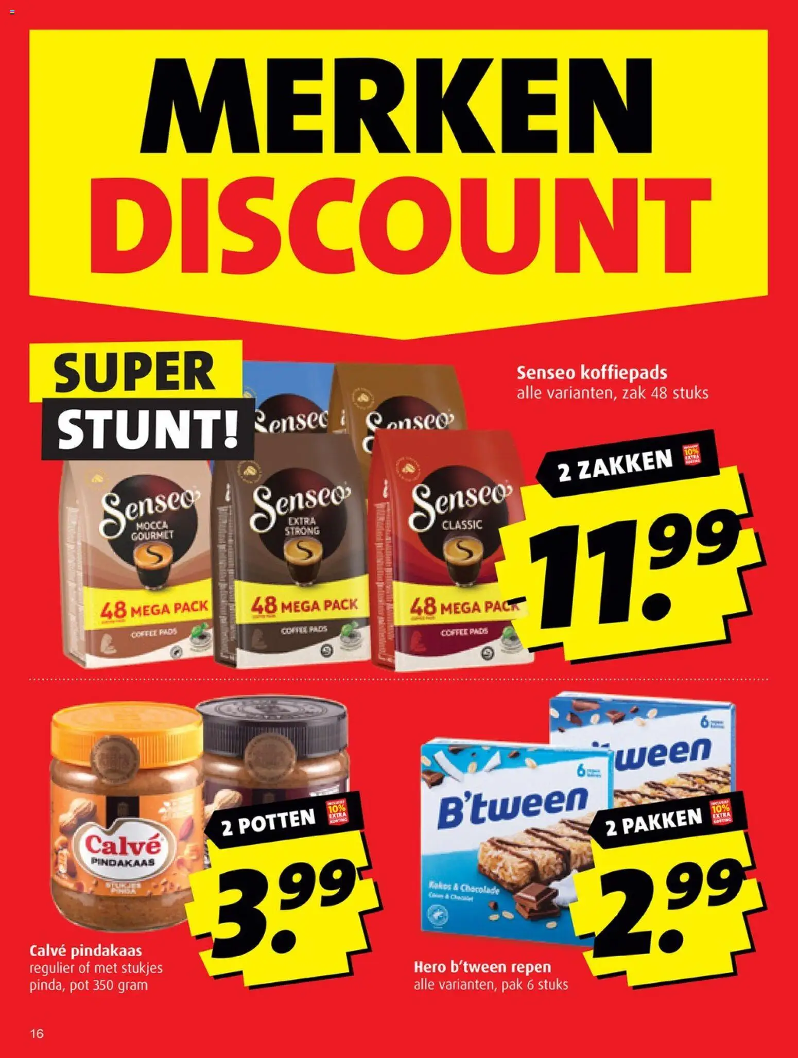 {H1} | Pagina: 16 | Producten: Koffiepads, Zak, Pads, Repen