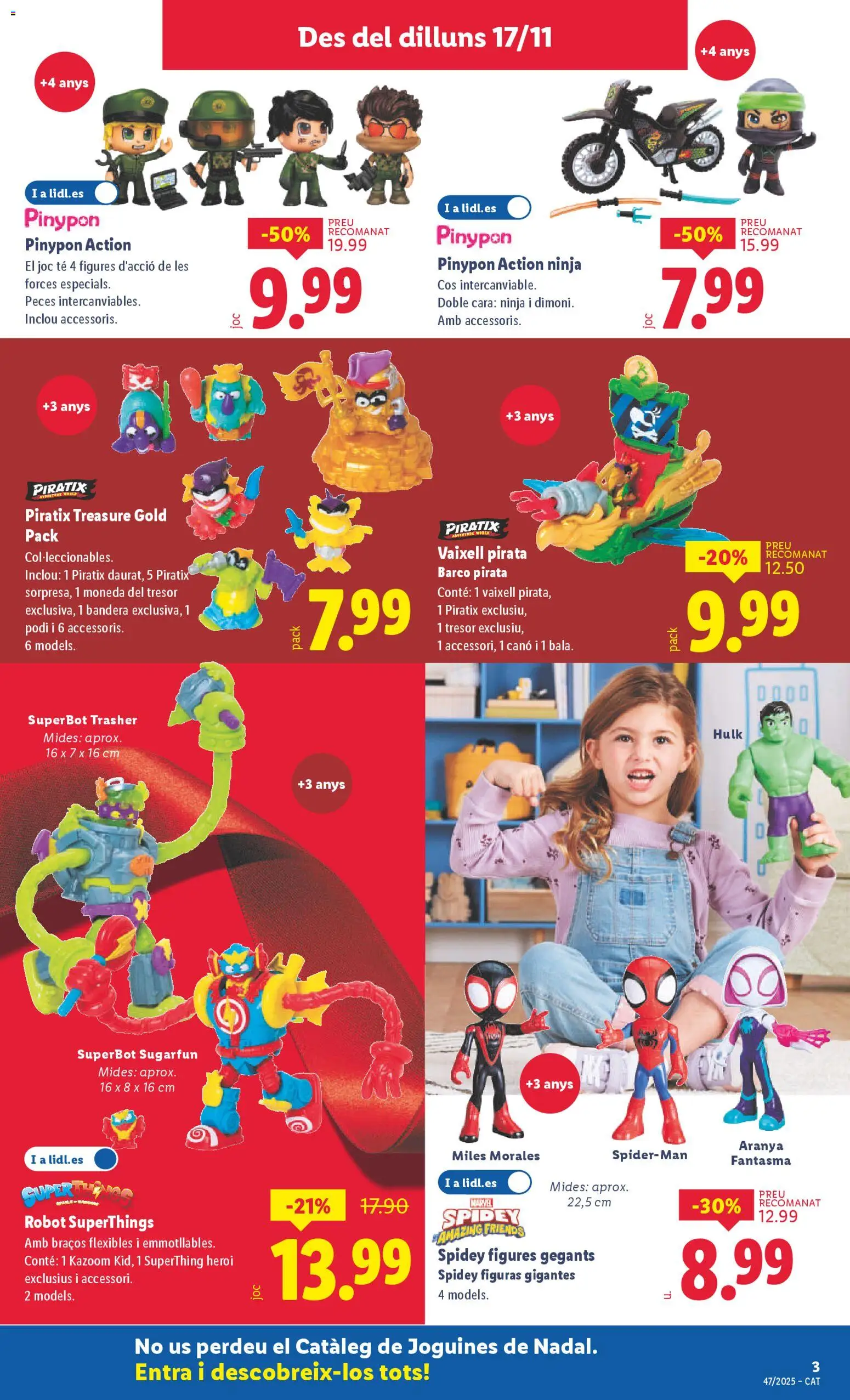 Lidl folleto de bazar │ válido desde el 17.11.2025 | Página: 7 | Productos: Té, Robot